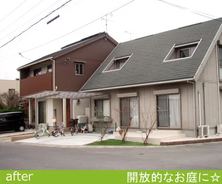 開放的なお庭に☆(久御山町)