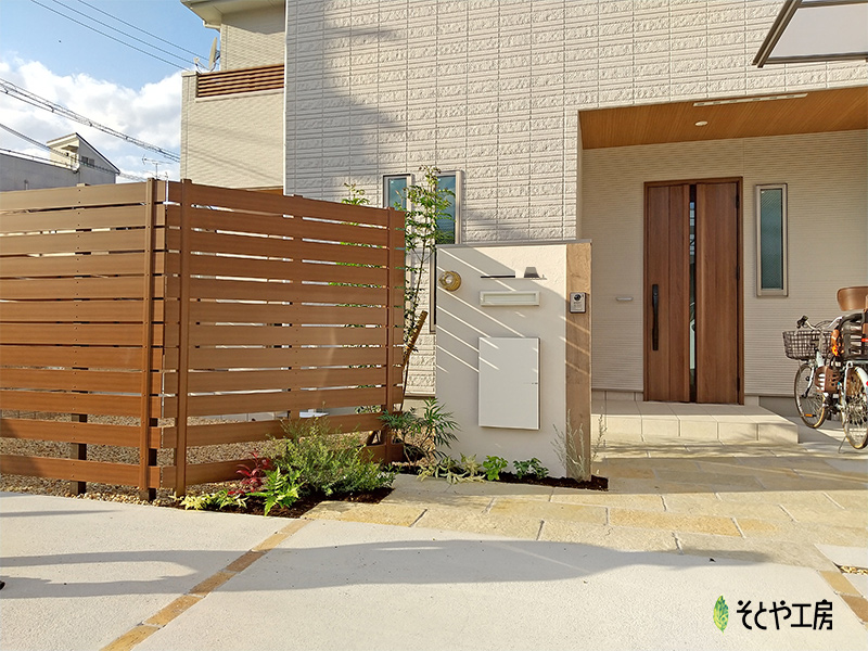 お家に馴染むナチュラルシンプルエクステリア