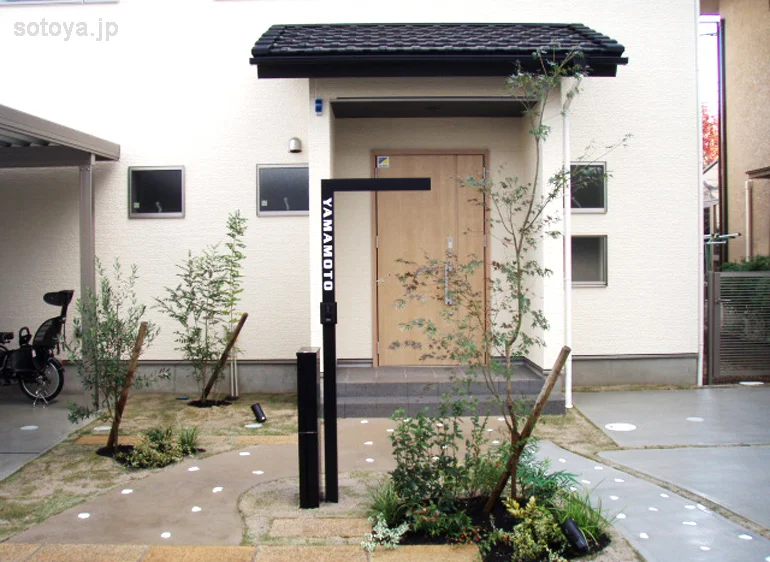 運気を呼び込む表札の掲げ方 | 滋賀・京都・大阪のエクステリアと外構工事 | SOTOYA