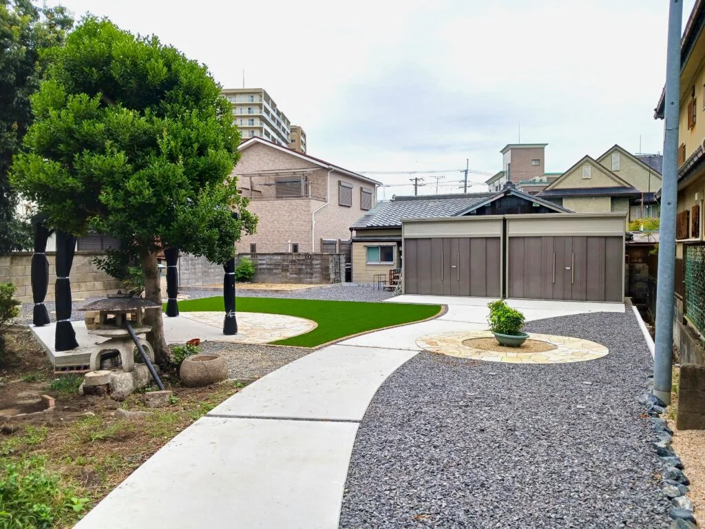 お庭を有意義なものへ（大津市）