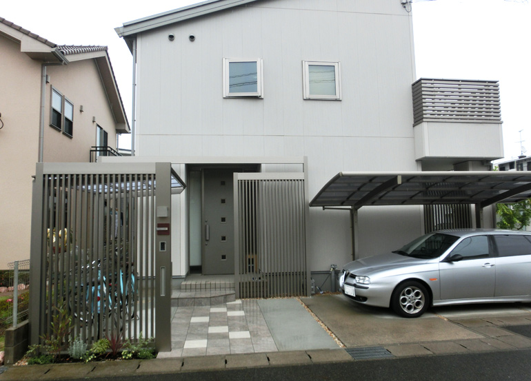 門まわりとお庭のリフォーム