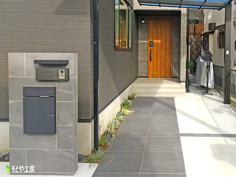 高級感のあるエントランス