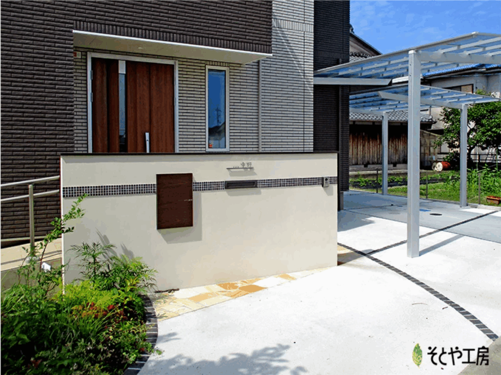 シンプルだけどしっかり目隠し