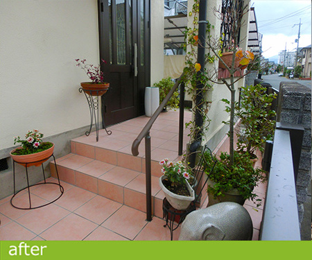 タイルを貼るだけで…