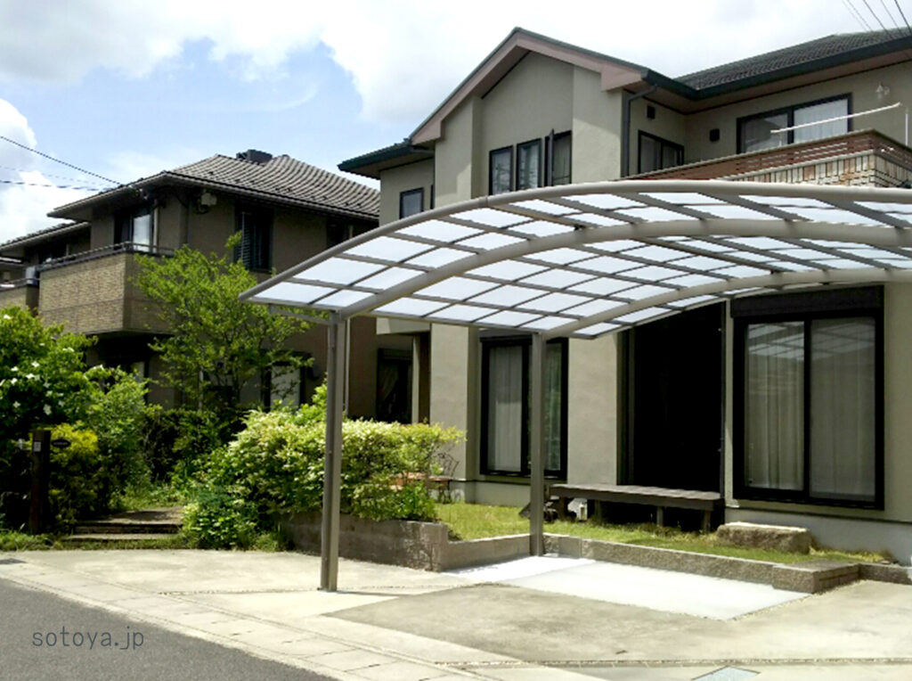 すっきりとしたガレージスペースへ（大津市）