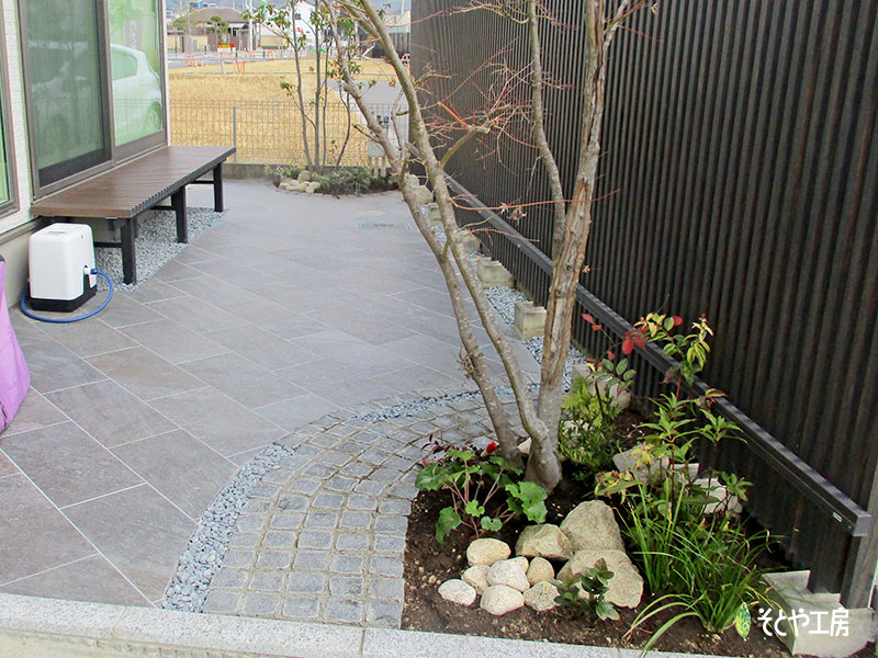 家族みんなが集えるテラス