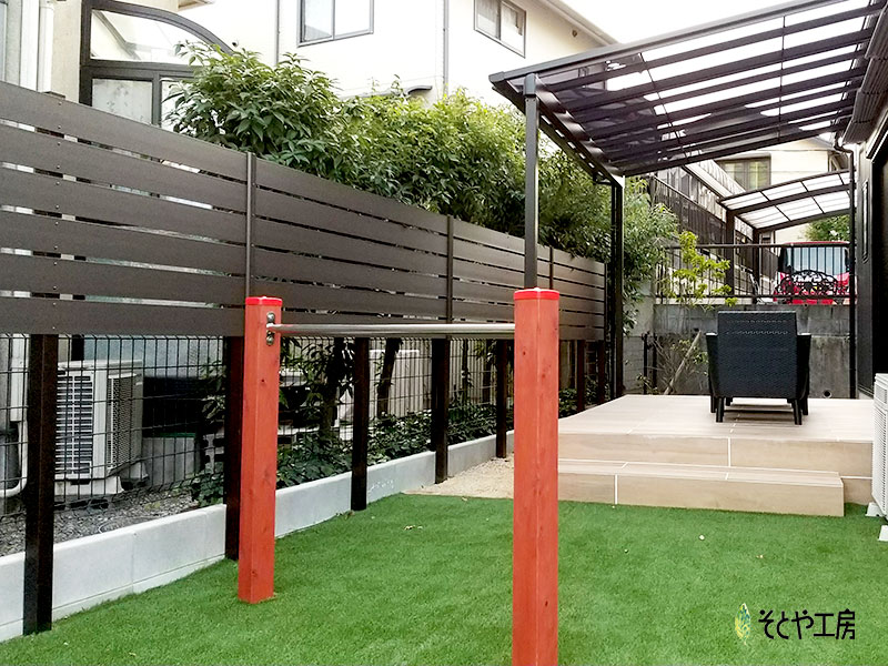 ～遊び・くつろぎ～充実のお庭