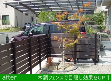 生垣の代わりに