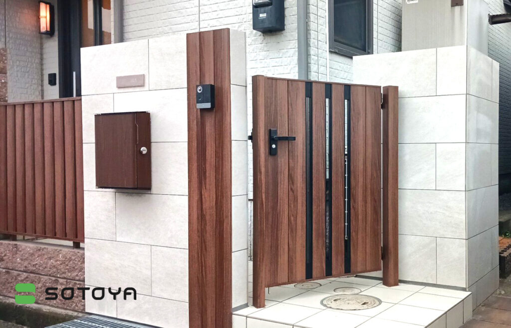 縦ラインのアクセント(長浜市)