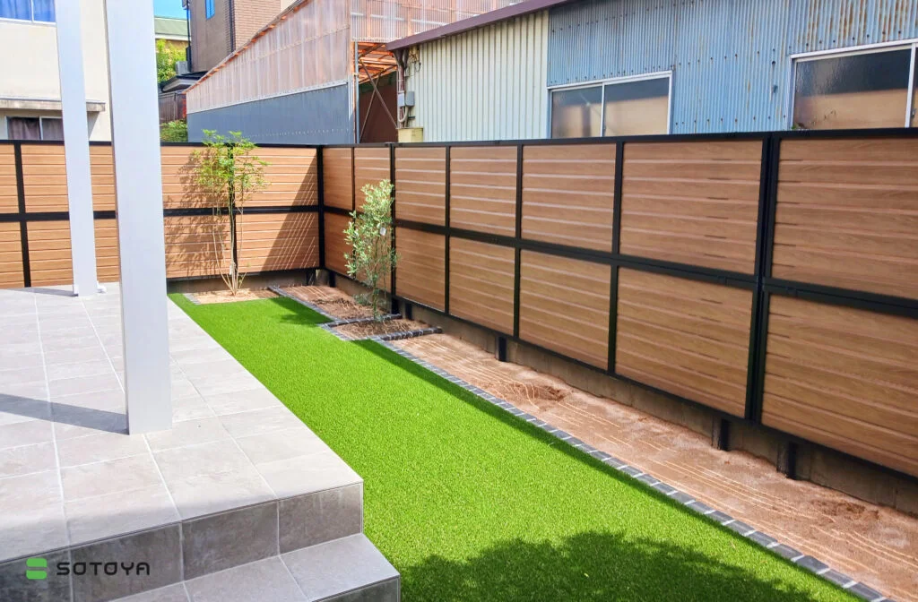 和を感じさせるお庭