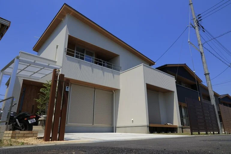 ナチュラルなエクステリア(栗東市)