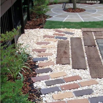 小路をたどるお庭に生まれかわりました（守山市）