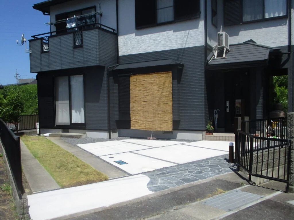 駐車スペースを確保（栗東市）