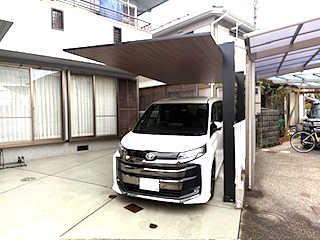 【滋賀県大津市】カーポートSC1台用 施工事例